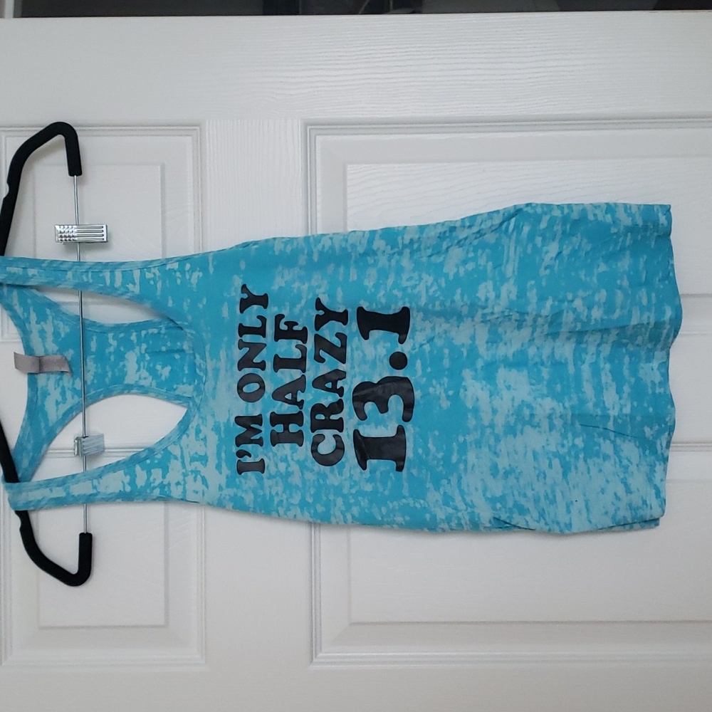 13.1 Half Marathon Racerback tank top